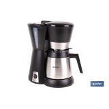CAFETERA ELÉCTRICA DE GOTEO CON JARRA TERMO 800 W 12 TAZAS 1,2 L