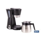 CAFETERA ELÉCTRICA DE GOTEO CON JARRA TERMO 800 W 12 TAZAS 1,2 L