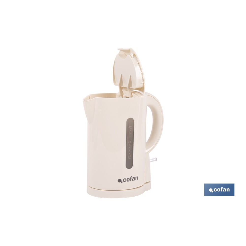 HERVIDOR DE AGUA 1080 W CON CAPACIDAD DE 1 L