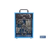 CALEFACTOR INDUSTRIAL DE 400 V TRIFÁSICO 30/2500/5000 W