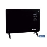 CONVECTOR DE PANEL DE VIDRIO PANTALLA LED 1500 W