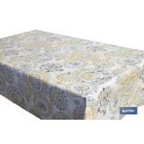 ROLLO DE MANTEL ANTIMANCHAS MOSAICO CÁLIDO 1,40 X 20 M