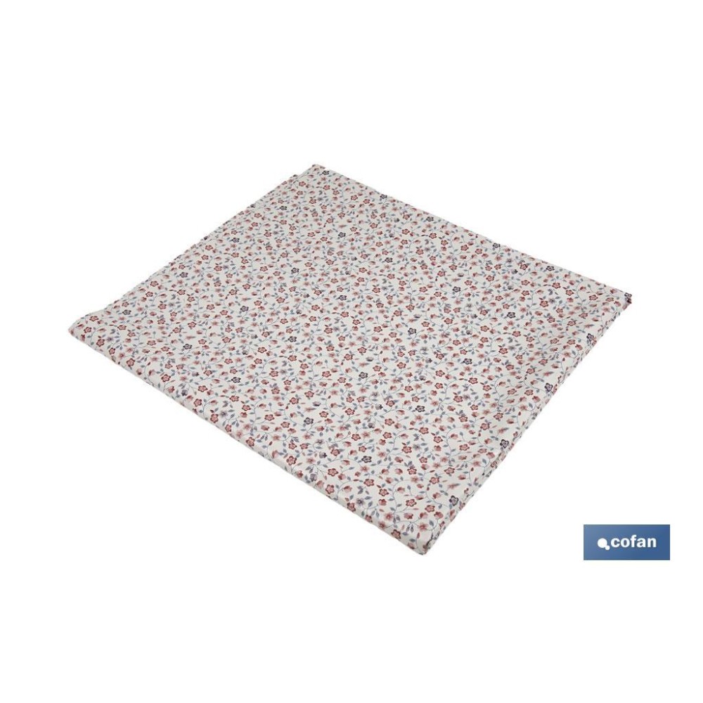 HULE  ANTIMANCHAS FLOR 1,40 X 2.50 M