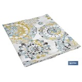 MANTEL ANTIMANCHAS MOSAICO CALIDO 1,40 X 3,00