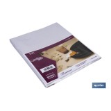 MANTEL ANTIMANCHAS ESTERILLA GRIS   1,40 X 2,50