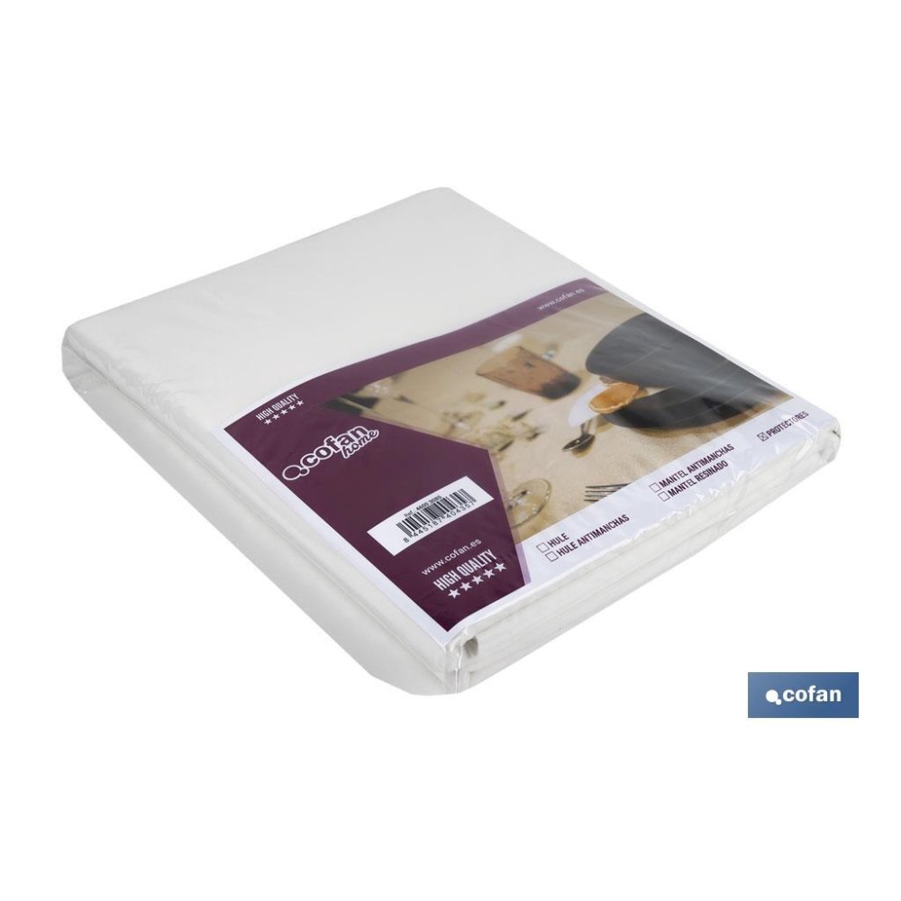 PROTECTOR DE MESA  1.5 BLANCO 1.40 X 1,80 M