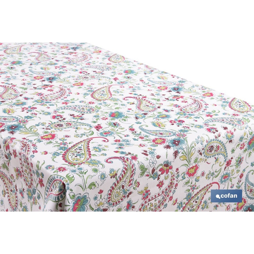 ROLLO DE HULE DISEÑO JARDÍN FLORAL 1,40 x 25 M