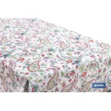 ROLLO DE HULE DISEÑO JARDÍN FLORAL 1,40 x 25 M