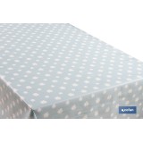 ROLLO DE HULE DISEÑO MARGARITAS JADE 1,40 x 25 M