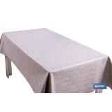 ROLLO DE HULE DISEÑO BOTÁNICO CON RAMAS DORADAS 1,40 X 20 M
