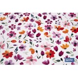 ROLLO DE HULE DISEÑO CAMPO FLORIDO  1,40 X 25 M