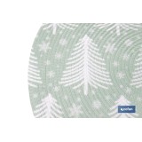 BAJOPLATO REDONDO DE COLOR VERDE / BLANCO MEDIDA 38 CM