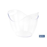 CUBITERA TRANSPARENTE POLIESTIRENO 8 L