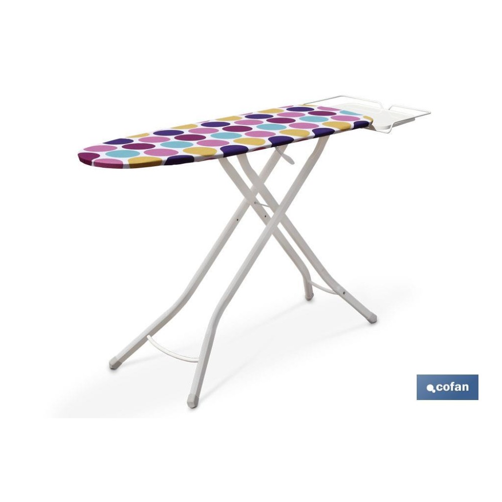 PACK DE TABLA DE PLANCHA 120 X 38 CM ,FUNDA Y RODILLO QUITAPELUSAS