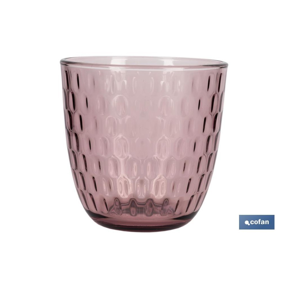 PACK DE JARRA MORADA,SET DE VASOS DE AGUA Y MANTEL 1.40 X 1.40 CM