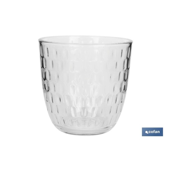 PACK DE JARRA AZUL,SET DE VASOS DE AGUA Y MANTEL 1.40 X 1.40 CM