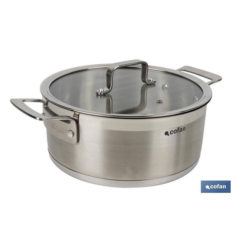 PACK DE CACEROLA INDUCCIÓN 4.3 L, CAZO 1L INDUCCIÓN, SARTEN INDUCCIÓN 20 CM