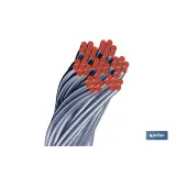 ROLLO CABLE GALVANIZADO 250 MTS. 2MM.