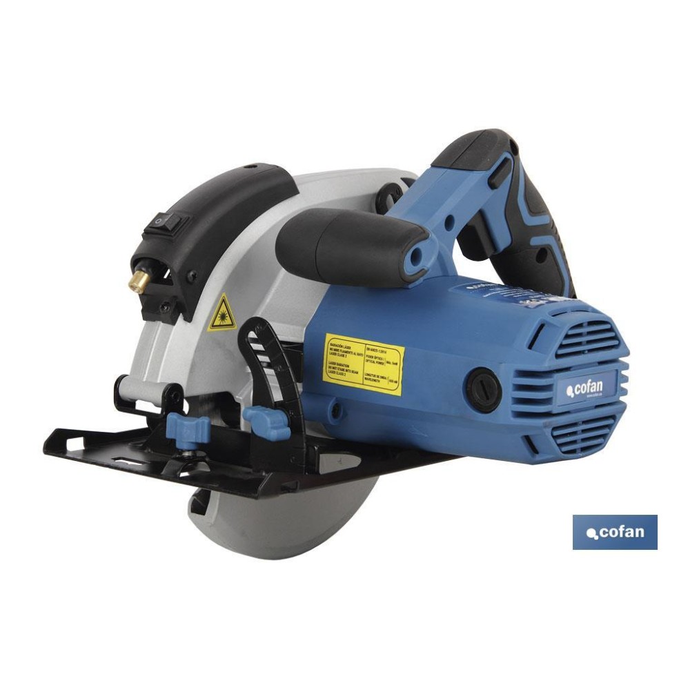 SIERRA CIRCULAR 1500W Ø185MM CON LASER EXTERNO