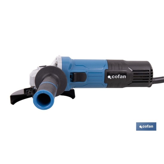 AMOLADORA 900W Ø115/125MM VELOCIDAD VARIABLE