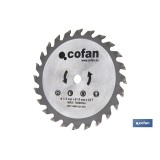 DISCO CORTE 115x10mm 24T MINISIERRA CIRCULAR