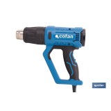 PISTOLA DE AIRE CALIENTE CON LCD DIGITAL DISPLAY 2000 W