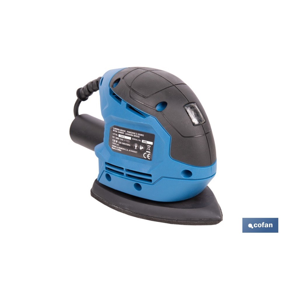 LIJADORA MOUSE 130 W 14000 RPM
