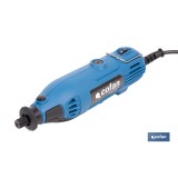 MULTIHERRAMIENTA ROTATIVA 135 W 8000-33000 RPM CON ACCESORIOS