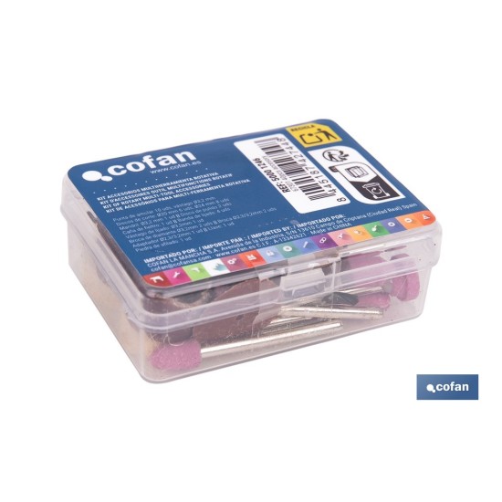 KIT ACCESORIOS MULTIHERRAMIENTA ROTATIVA 50001245