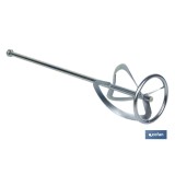 VARILLA MEZCLADORA MORTERO Ø120 600 MM M14