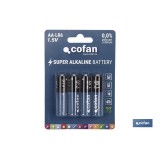 BLÍSTER DE 4 PILAS ALCALINAS PLUS LR6/AA VENTA UNITARIA