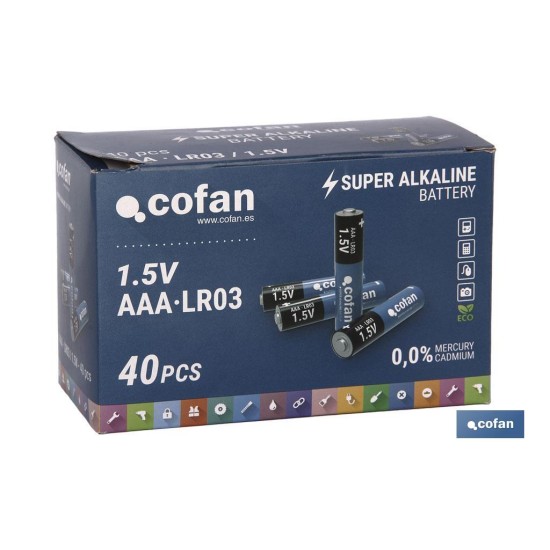 BLÍSTER DE 4 PILAS ALCALINAS PLUS LR03/AAA VENTA UNITARIA
