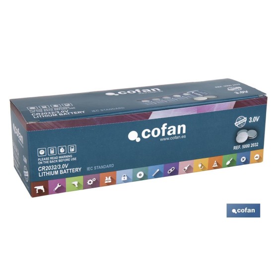 PILA BOTÓN CR2032/3,0V