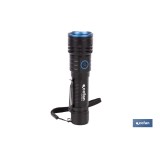 LINTERNA HIGH POWER LED DE 2000 LM CON 5 FUNCIONES Ø 40 X 148 MM