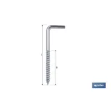 ALCAYATA CINCADO BLANCO 20X60