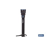 LINTERNA HIGH POWER LED 18.000 LM CON 6 FUNCIONES Ø65 X 322 MM