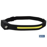 LINTERNA DUAL DE CABEZA CON SENSOR DE ACTIVACIÓN 350 LM