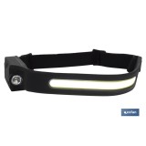 LINTERNA DUAL DE CABEZA CON SENSOR DE ACTIVACIÓN 350 LM
