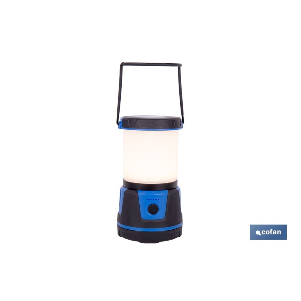 LINTERNA LED PARA CAMPING 2000 LM CON 5 FUNCIONES IP44  Ø115 X 210 MM