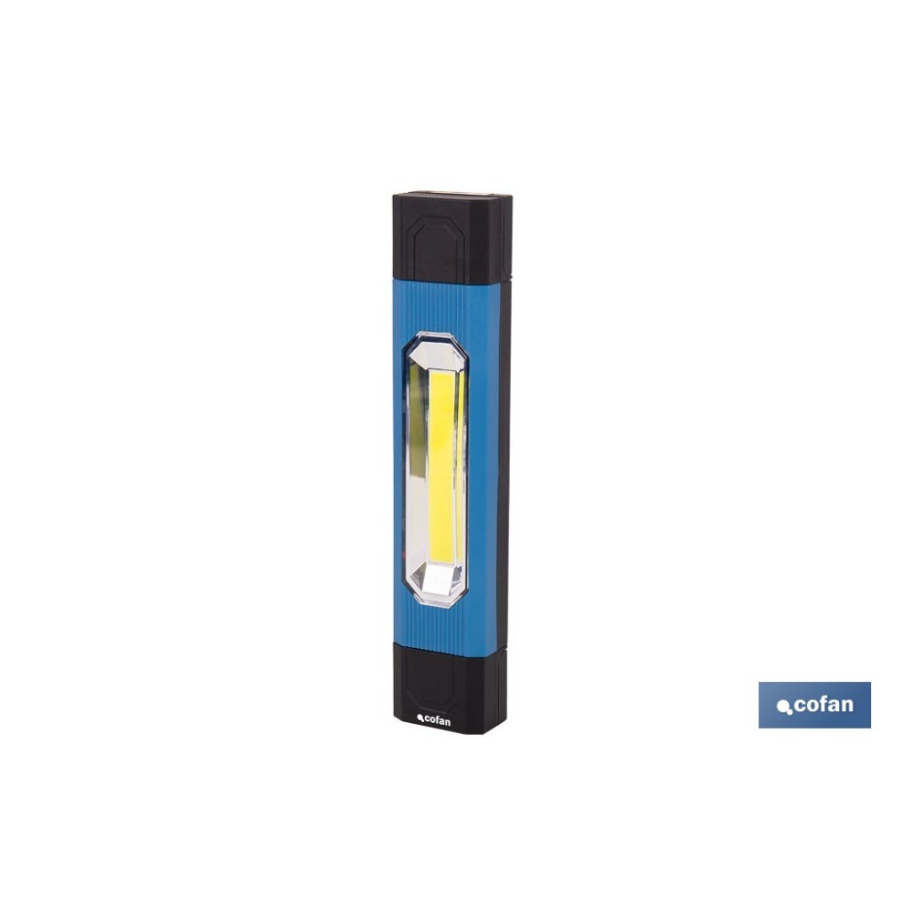 LÁMPARA DE INSPECCIÓN COB LED 1200 LM 20 W CON 3 FUNCIONES