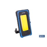 LÁMPARA DE INSPECCIÓN 500 LM COB LED Y PANEL SOLAR