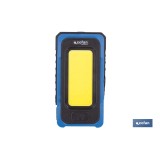 LÁMPARA DE INSPECCIÓN 500 LM COB LED Y PANEL SOLAR