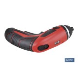 ATORNILLADOR A BATERÍA LI-ION 3.6 V 200 RPM