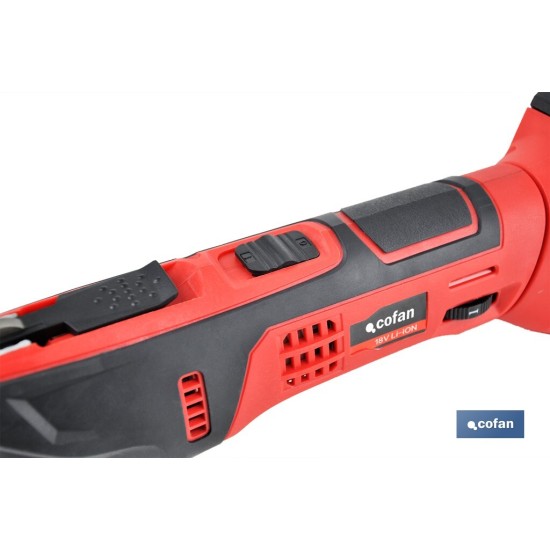 MULTIHERRAMIENTA A BATERIA Li-ion 18V 15000rpm