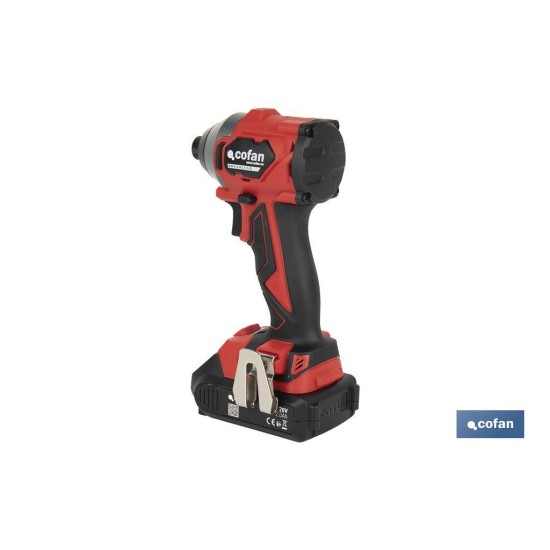ATORNILLADOR PERCUTOR A BATERÍA Li-ion 20 V 3600 RPM