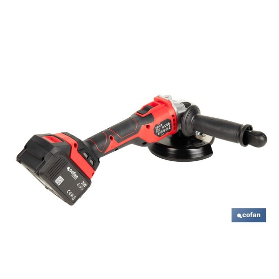 AMOLADORA A BATERÍA Li-ion 20 V 115/125 MM REACONDICIONADO