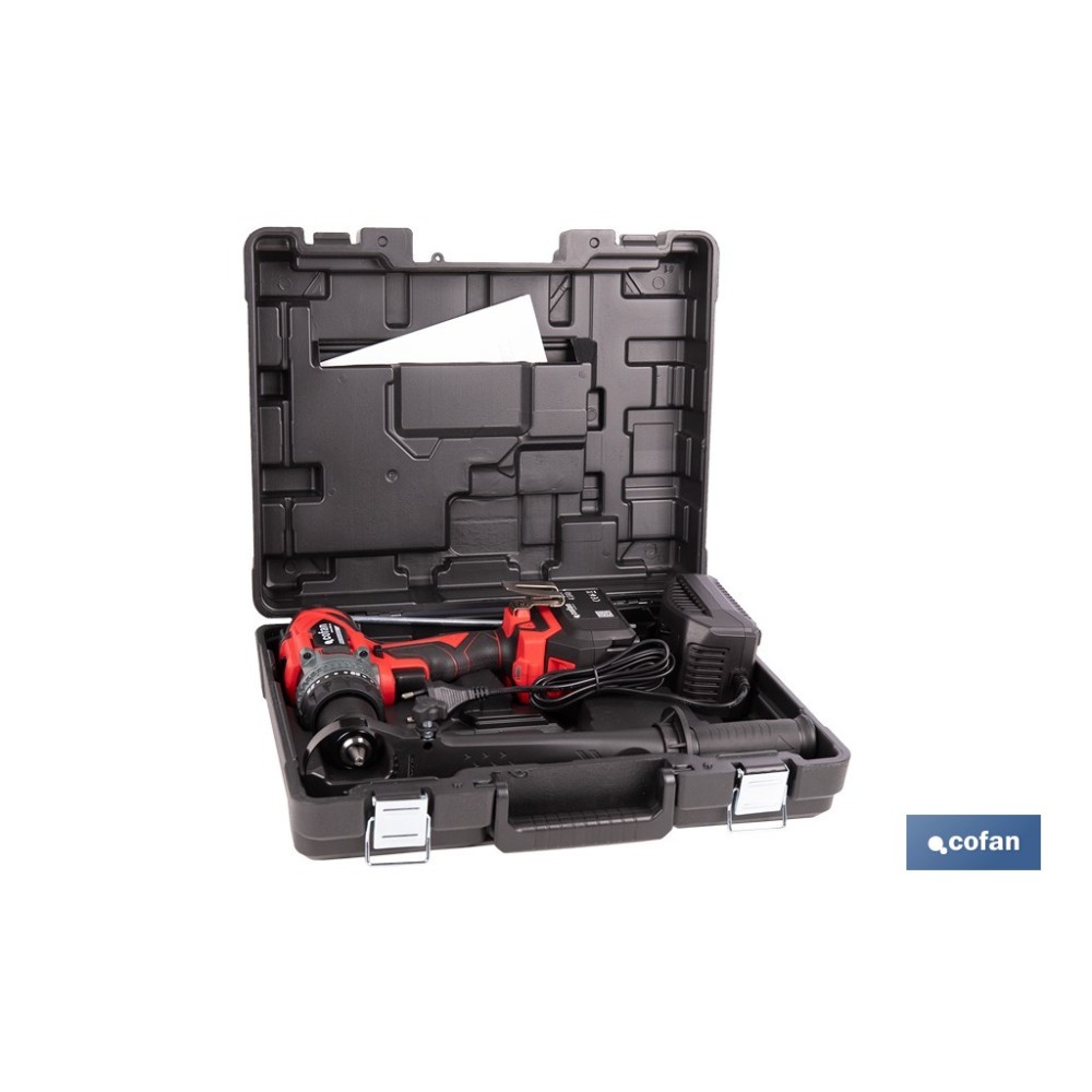 TALADRO PERCUTOR A BATERÍA LI-ION 20 V 2000 RPM 150 NM
