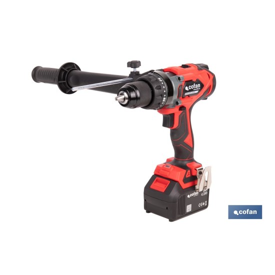 TALADRO PERCUTOR A BATERÍA LI-ION 20 V 2000 RPM 150 NM
