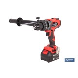 TALADRO PERCUTOR A BATERÍA LI-ION 20 V 2000 RPM 150 NM