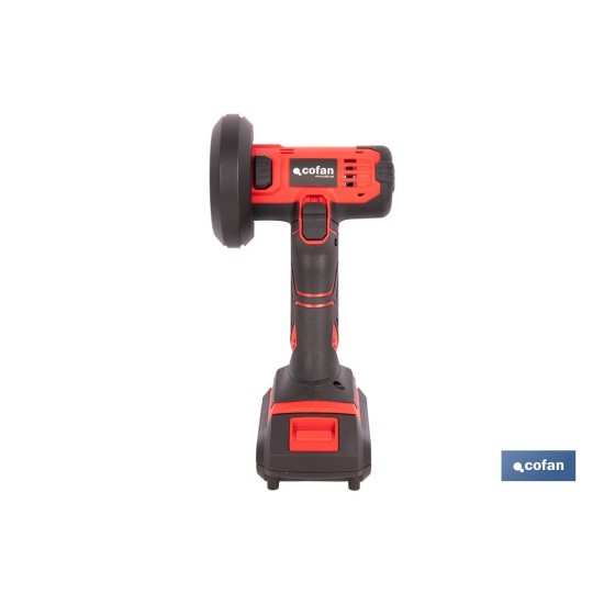 MINIAMOLADORA A BATERÍA LI-ION 20 V 19500 RPM 76 MM